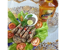 Làm giò xào tại nhà thơm ngon, không cần khuôn